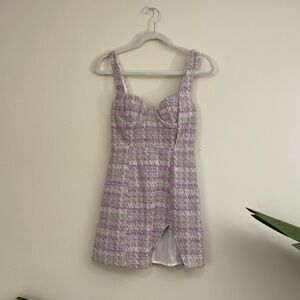 For love and for lemons tweed dress size S